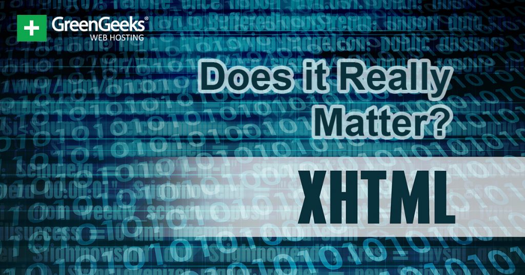 Does XHTML Matter
